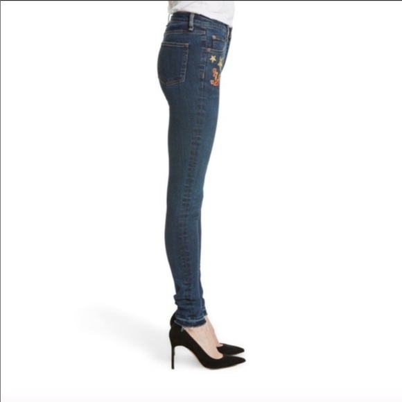 NWT Veronica Beard Kate High Rise Skinny Jeans - Picture 3 of 8